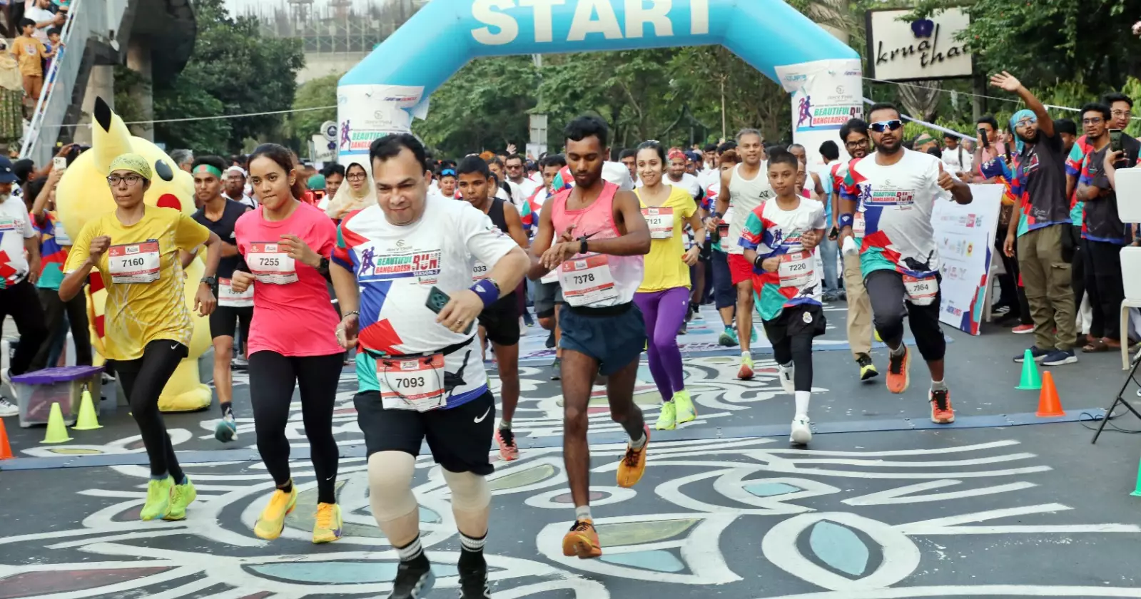 Around 1,000 runners join ‘Beautiful Bangladesh Run Season-2’ at Hathirjheel