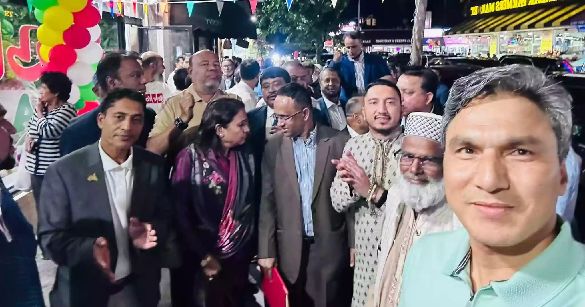 BNP activists rally in Jackson Heights ahead of PM’s arrival in New York
