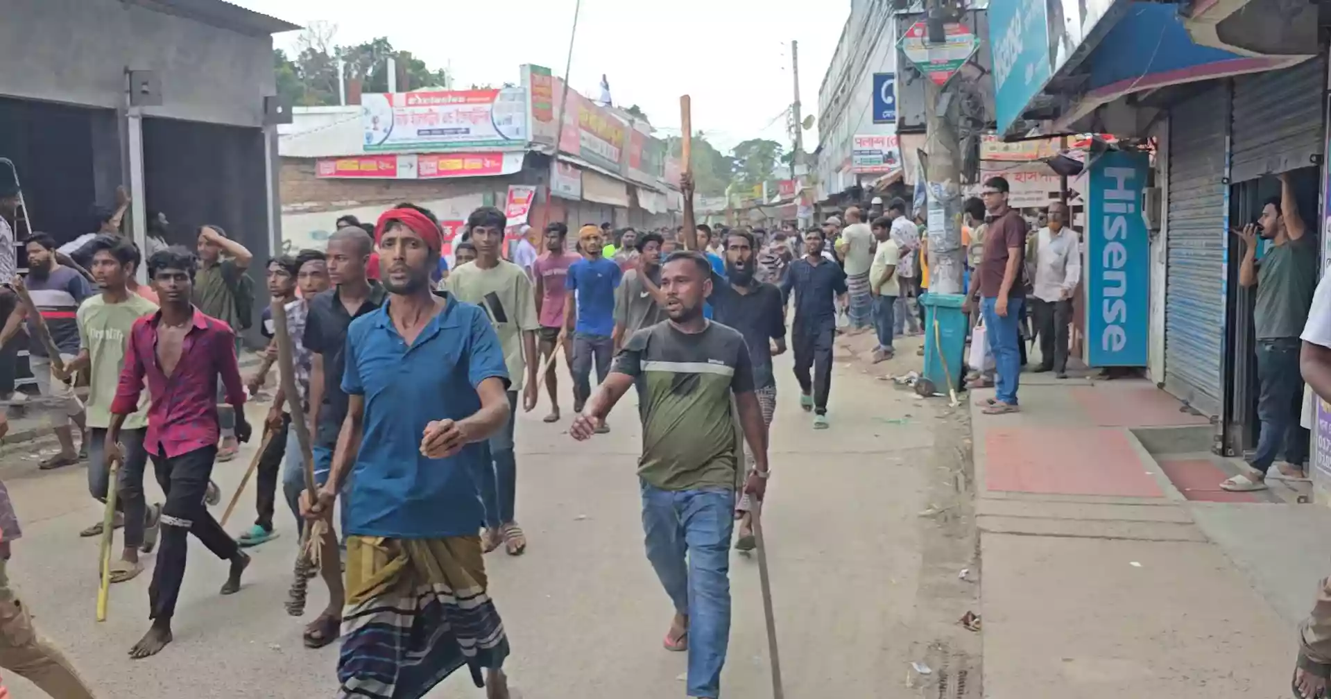 Constituency demarcation: Protesters vandalise police station, govt offices in Faridpur