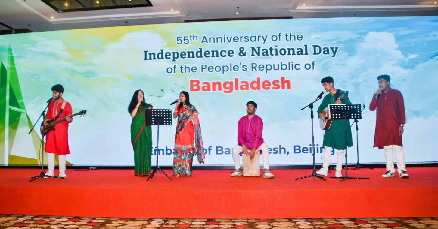 Independence Day celebrated in Beijing