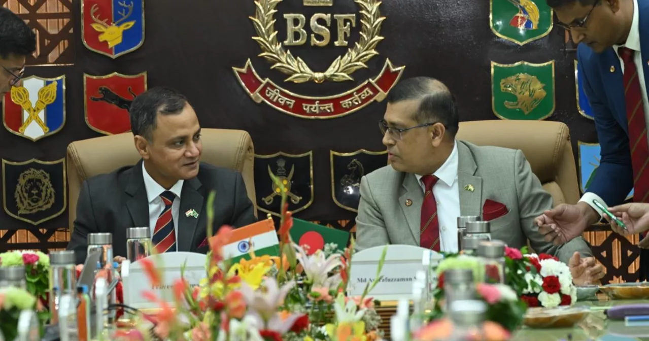 BGB, BSF reaffirm commitment to peaceful, secure border at 57th DG-level conference