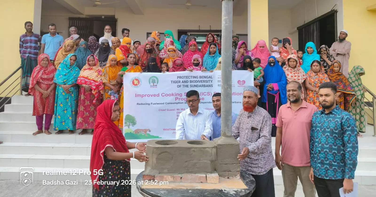 WildTeam launches Improved Cooking Stove distribution programme in Mongla