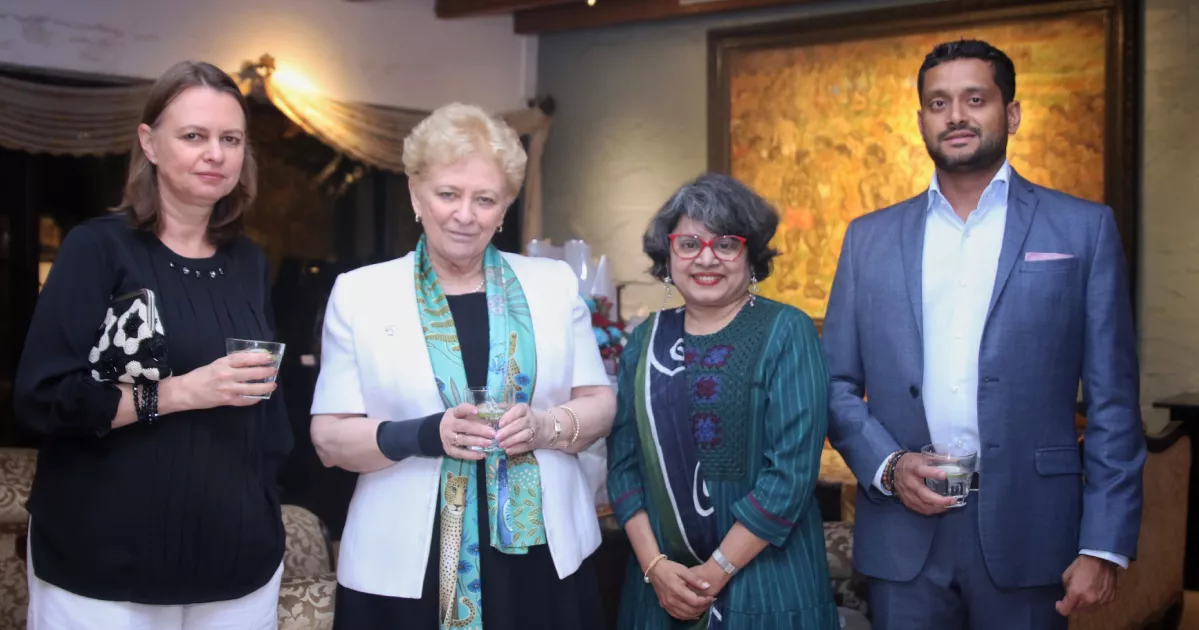 Honorary consul of Ireland Masud Khan hosts dinner in honour of Irish Ambassador, visiting baroness