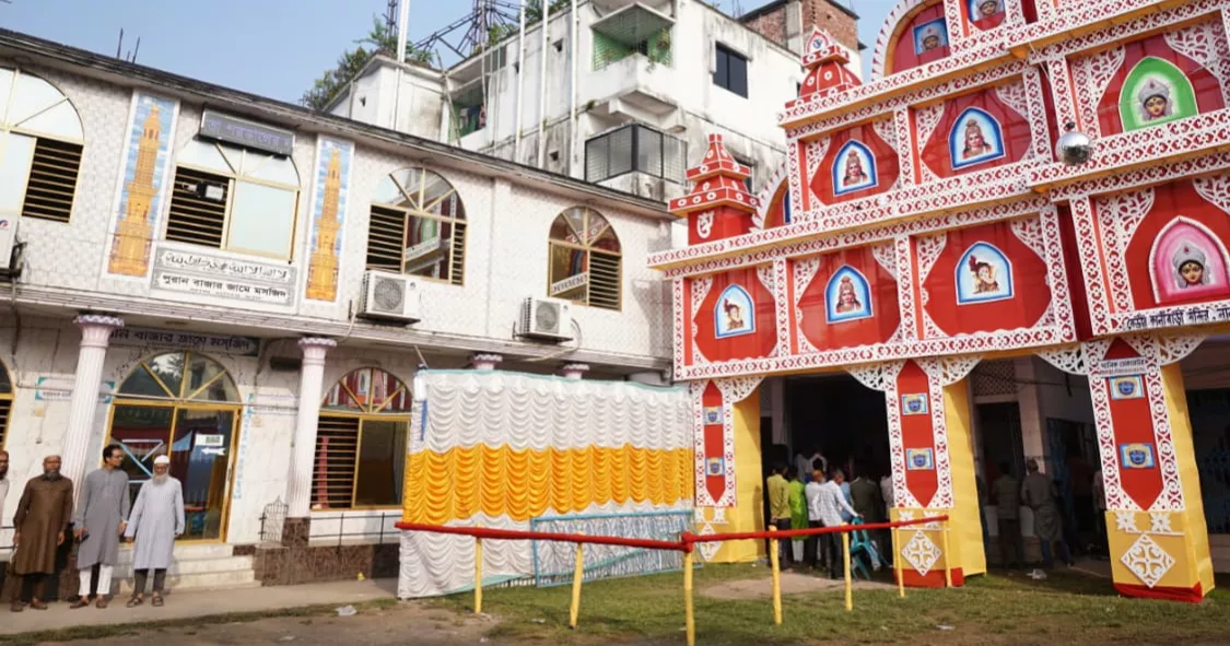 Lalmonirhat mosque, temple showcase 82 years of religious harmony