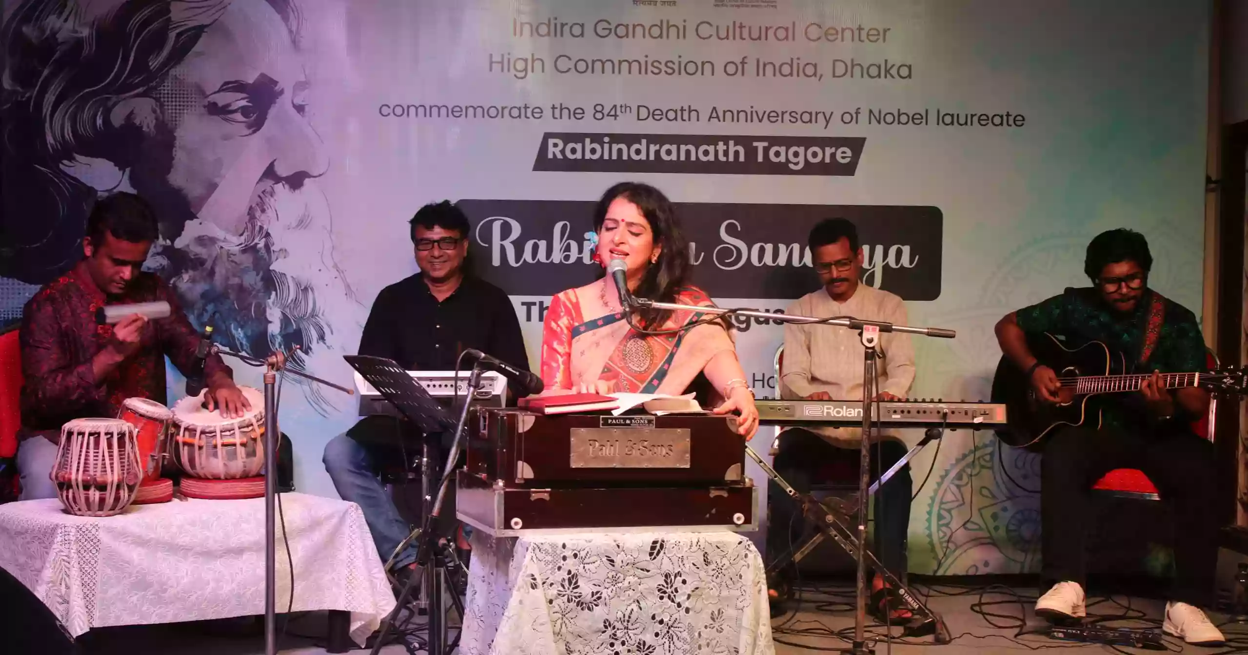 IGCC hosts 'Rabindra Sandhya' to mark 84th death anniversary of Tagore