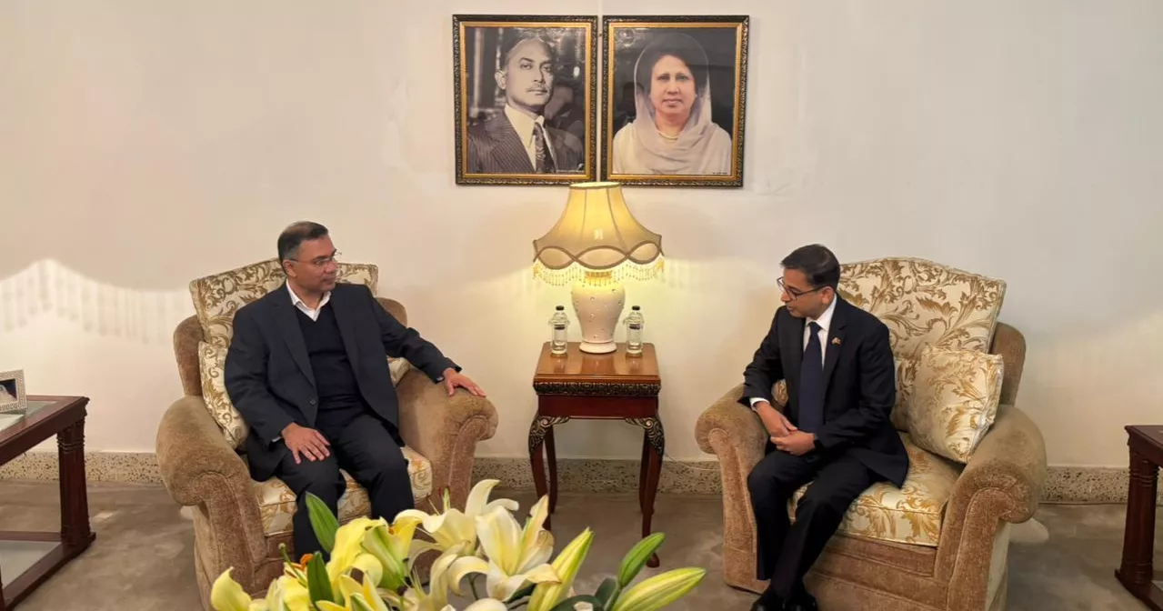Indian envoy meets Tarique Rahman