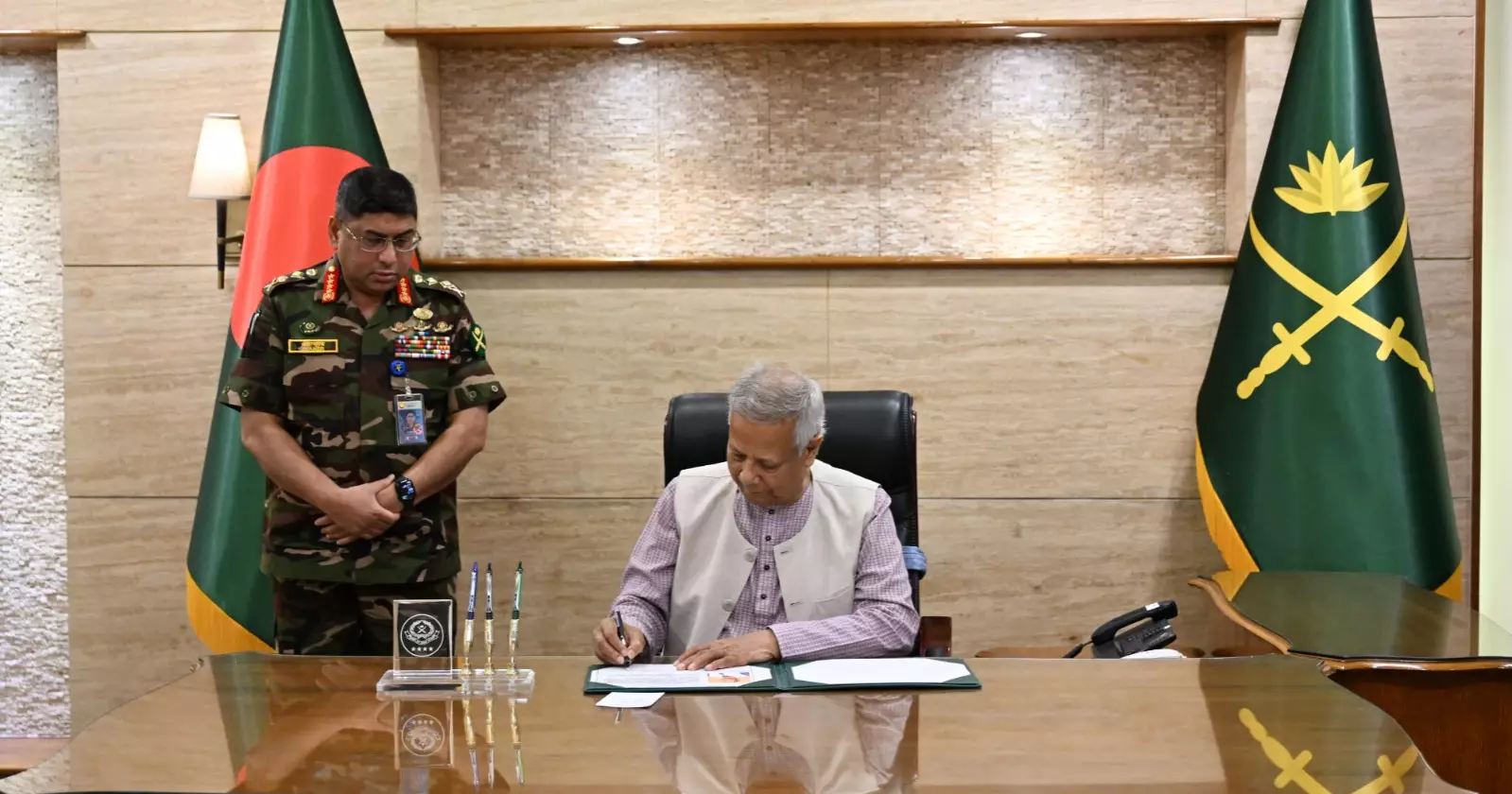 Prof Yunus urges Army Board to promote apolitical, capable officers