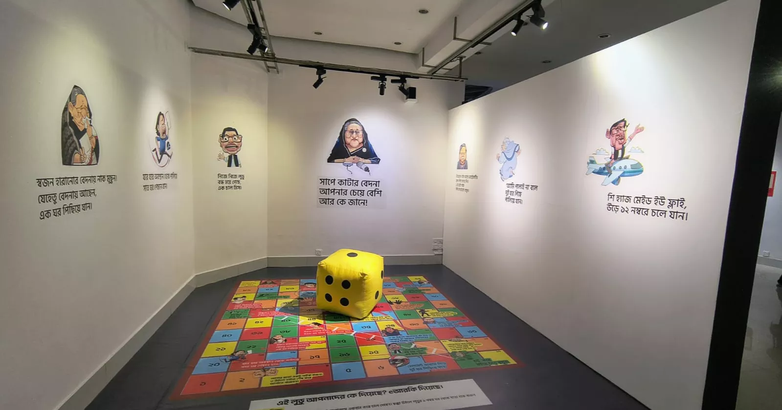 Satirical site Earki’s exhibition on July Revolution opens at AFD