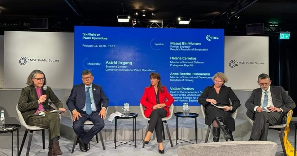 Conflicting parties taking advantage of geopolitical rivalries: Masud Bin Momen at MSc '24