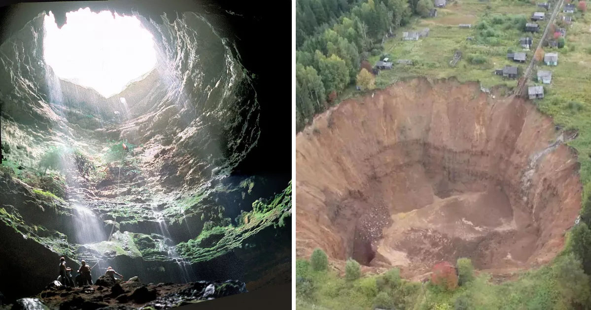 how sinkholes are formed