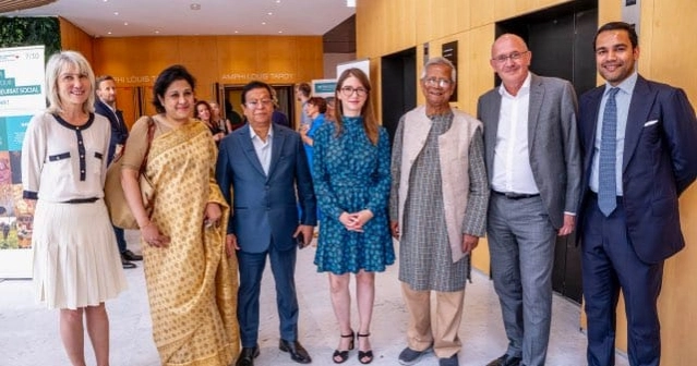 Dr Yunus, French Minister hold dialogue in Paris on equality and rights