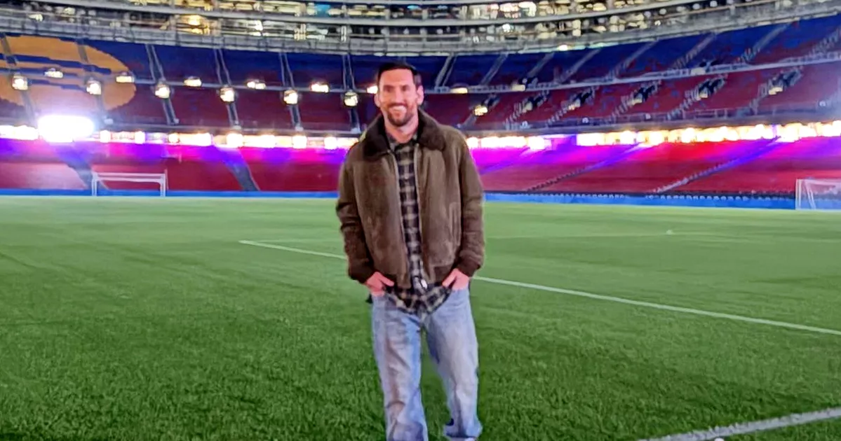 Lionel Messi Camp Nou