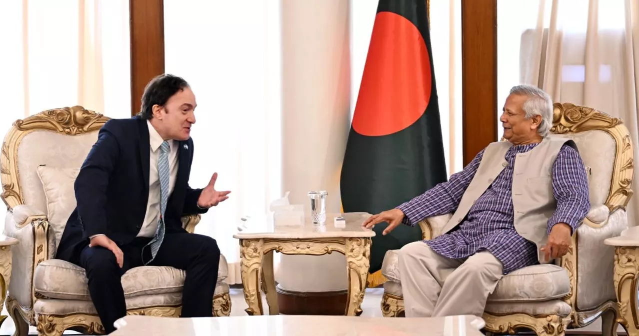 Ground is ready to take ties to greater fields: Dr Yunus tells Argentine Ambassador