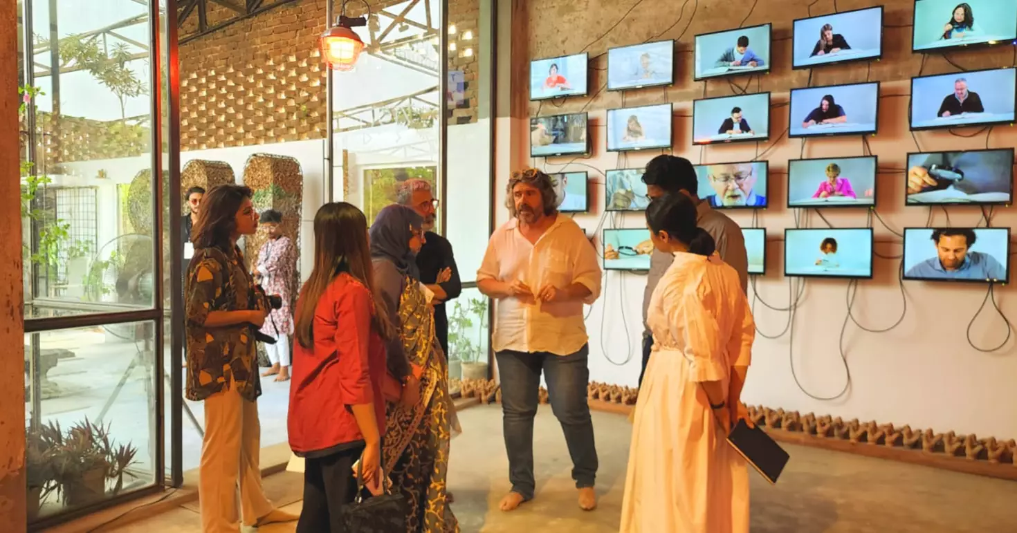 ‘Dream of Human Nature’: Brihatta Art Foundation hosts interactive solo exhibition of Koen Vanmechelen