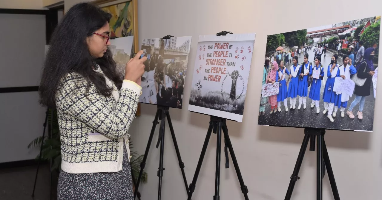 Bangladesh Embassy in Kathmandu hosts 'July Beyond Borders' exhibition