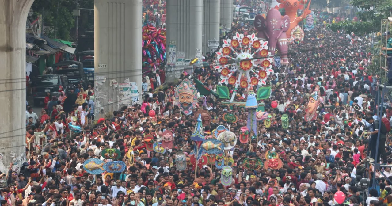 Pahela Baishakh marked by Mangal Shobhajatra