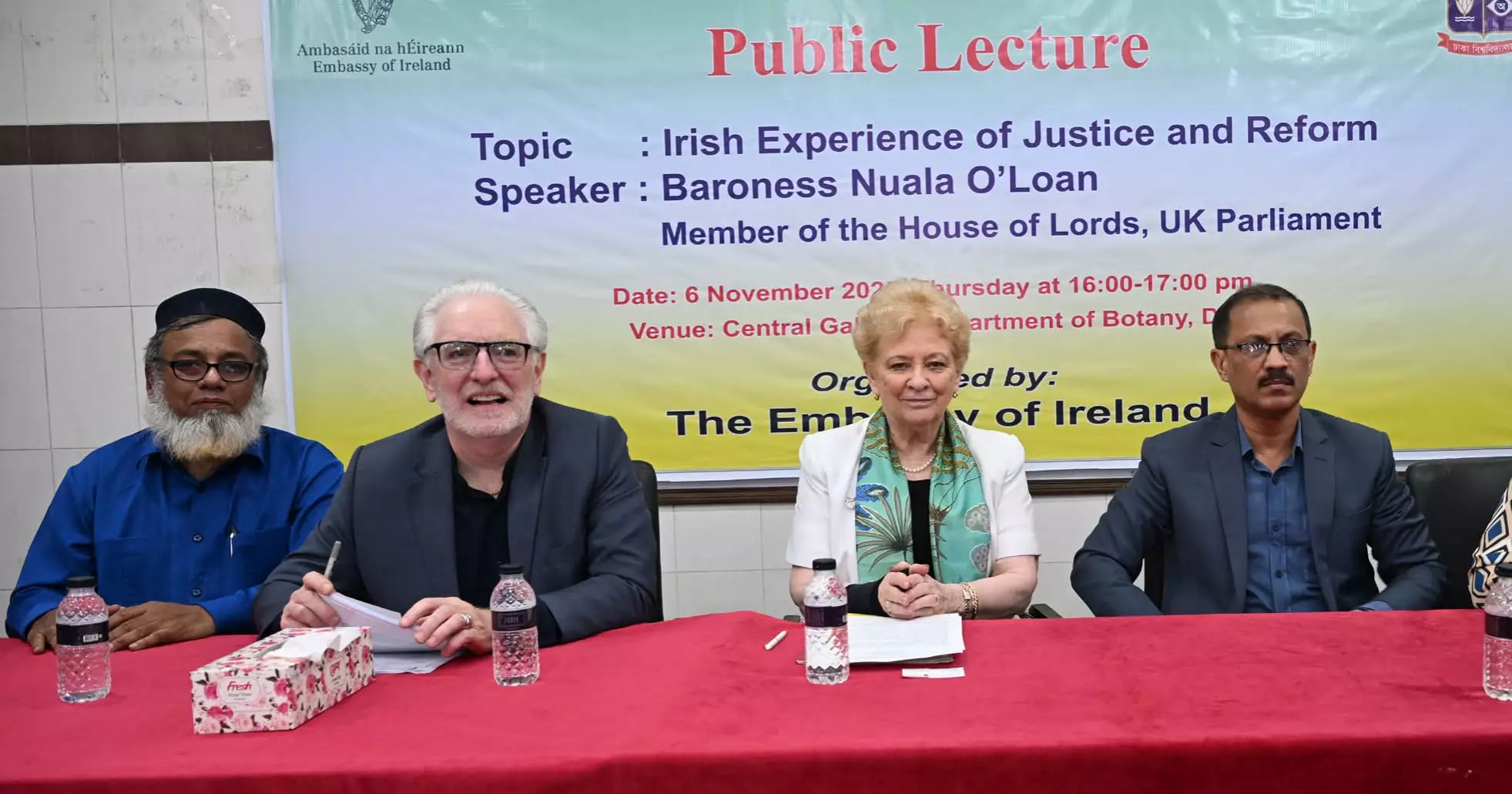 Rule of law, ethical leadership, inclusion path to lasting prosperity: Nuala O’Loan