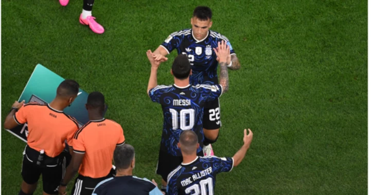 Messi becomes first player to score in seven straight World Cup games