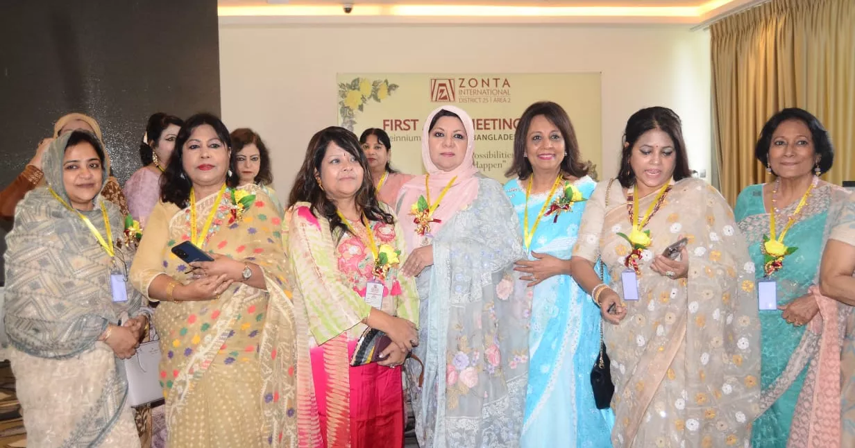 First Area meeting of Zonta International District-25 held in Chattogram