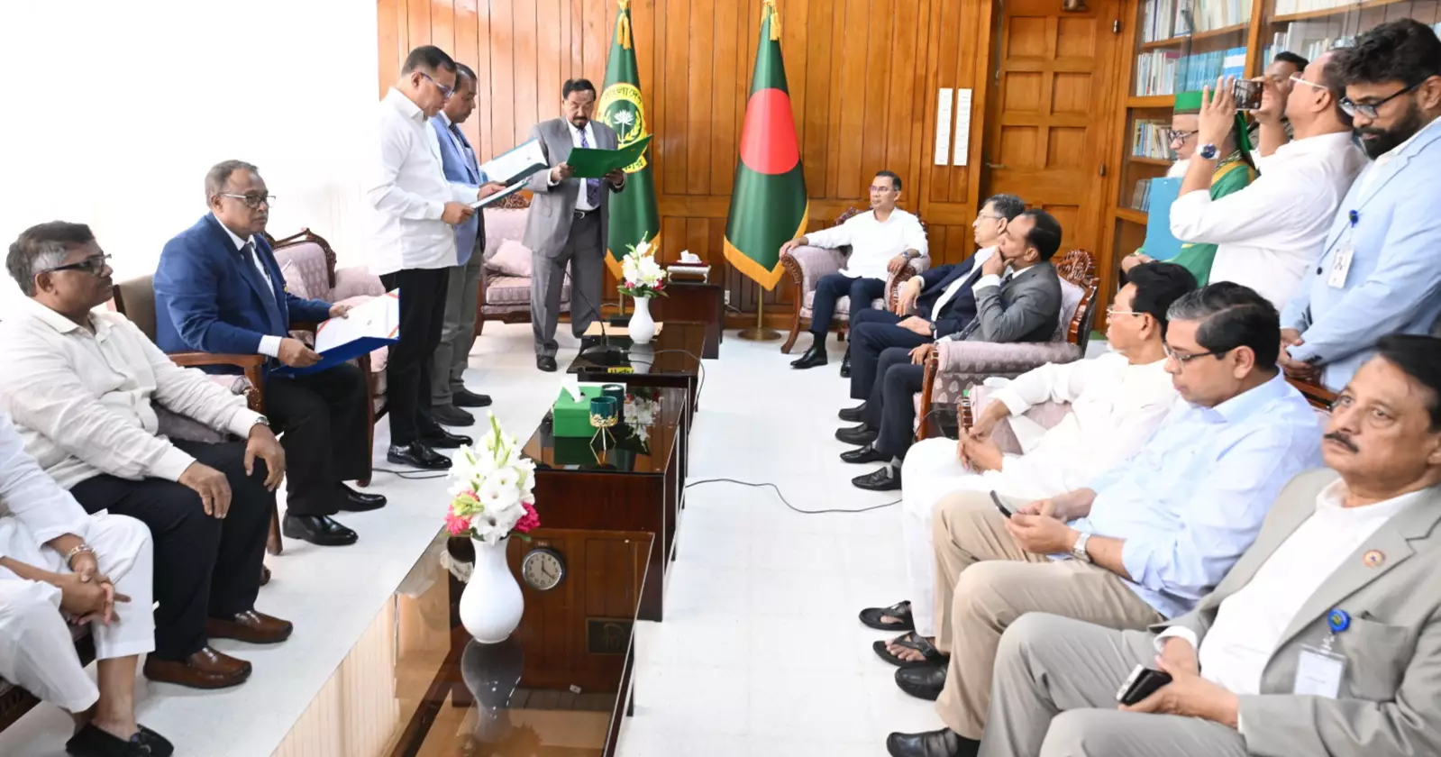 Two newly elected MPs take oath