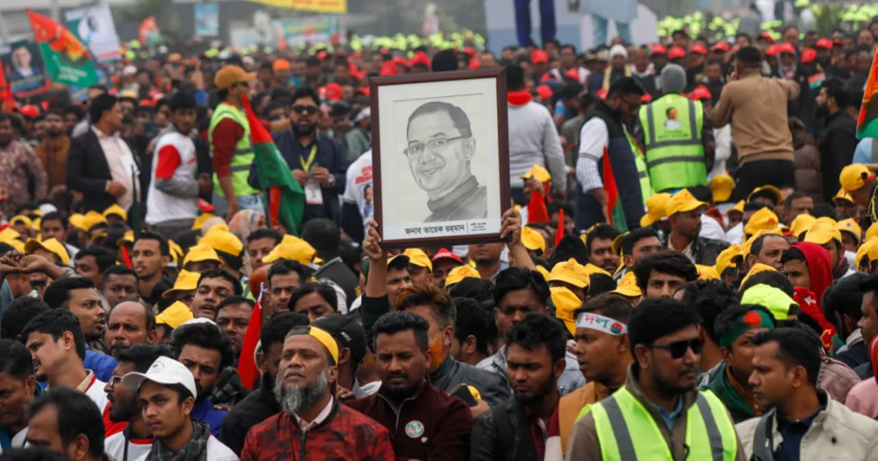 Tarique Rahman returns home amid rapturous reception