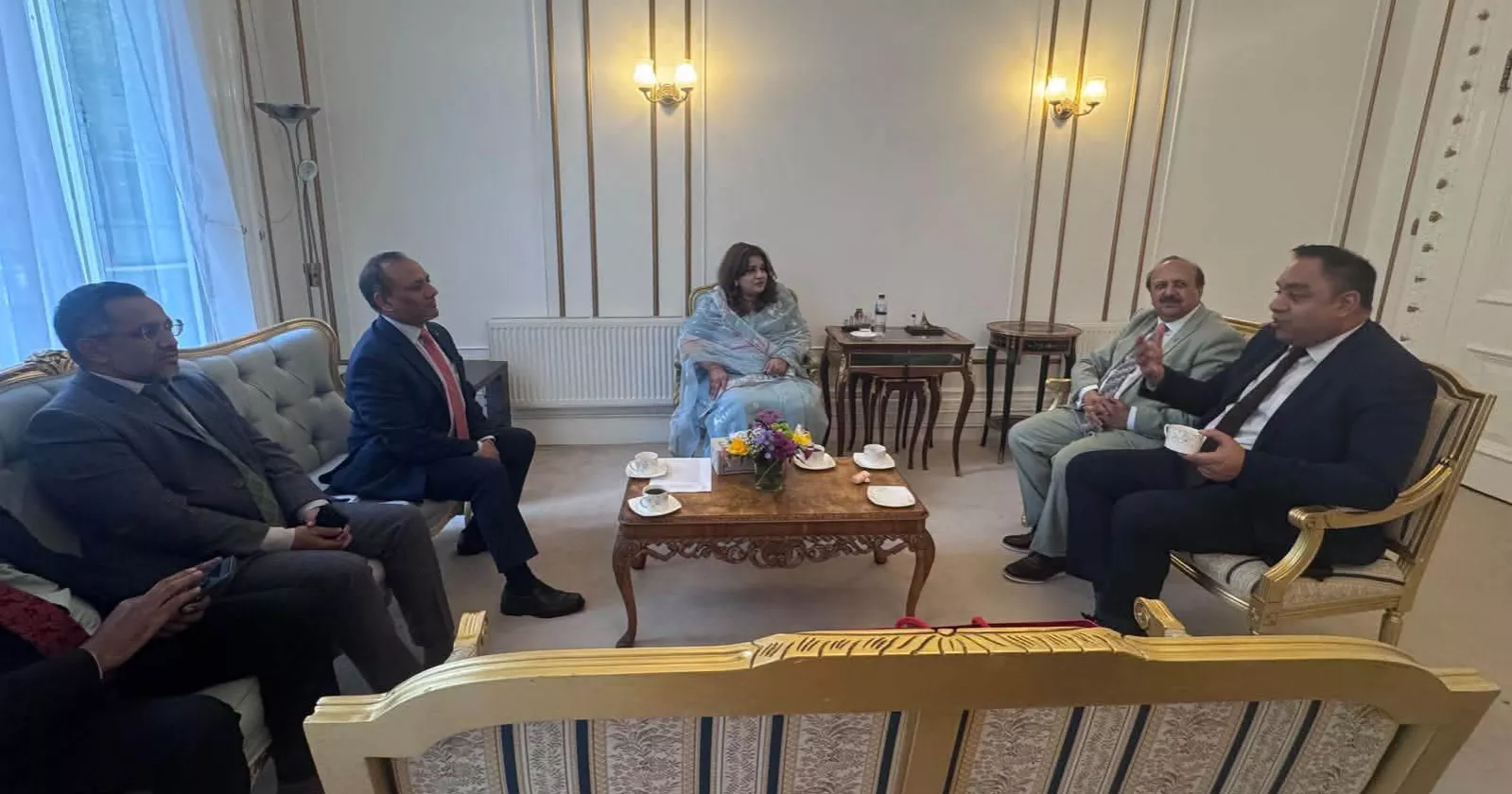 Shama Obaed in London; meets key figures in APPG on Bangladesh