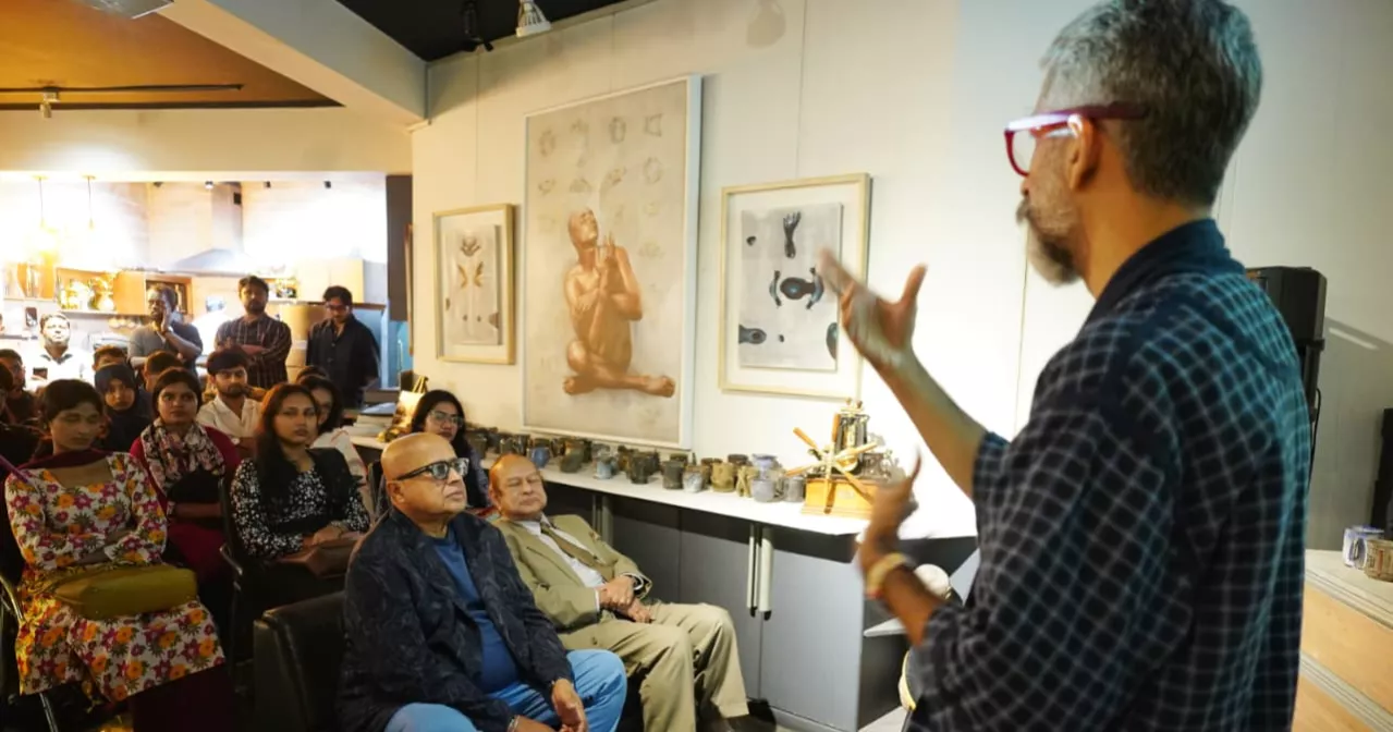 Cosmos Art Echo: Art Talk features Bishwajit Goswami’s journey of transformation