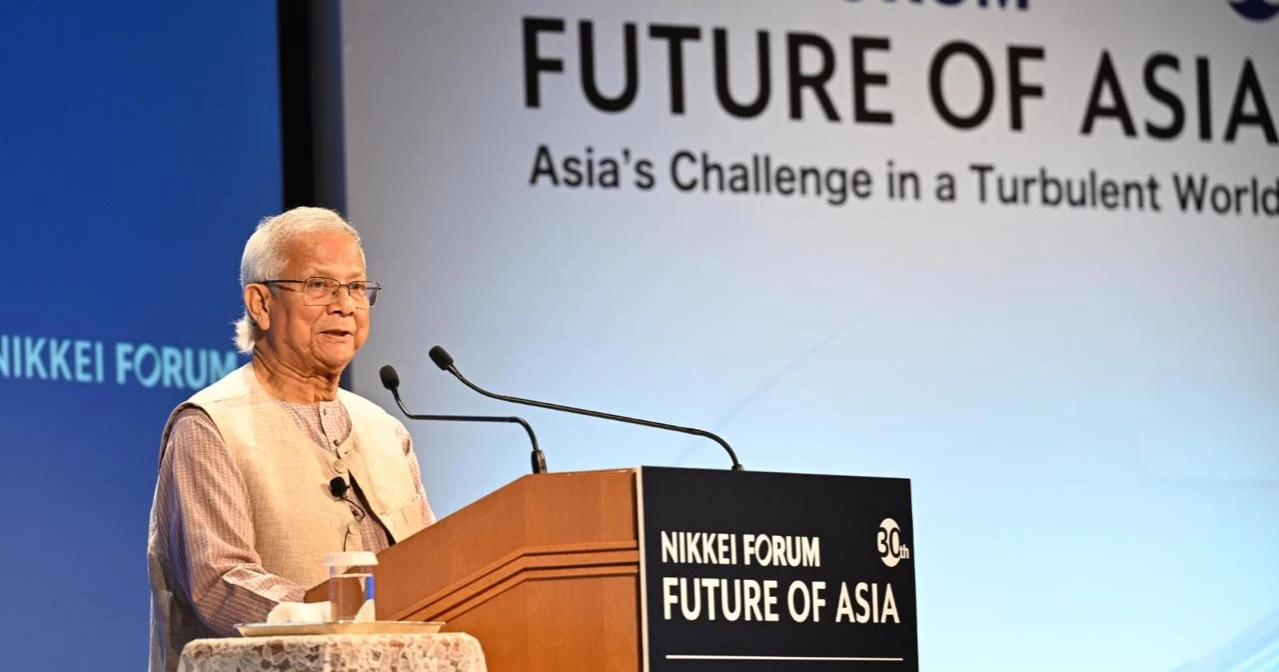 Transform Asia into a beacon of shared prosperity: Prof Yunus tells Nikkei Forum in Tokyo