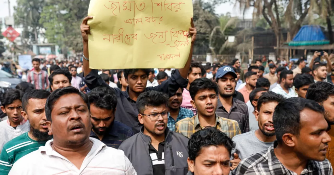 Chhatra Dal protests Jamaat Ameer’s anti-women remarks on X