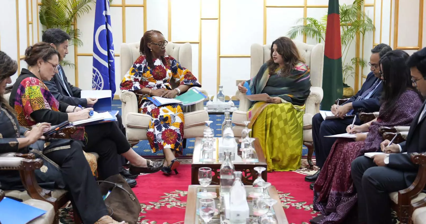 Shama Obaed seeks enhanced global cooperation to prevent irregular migration 