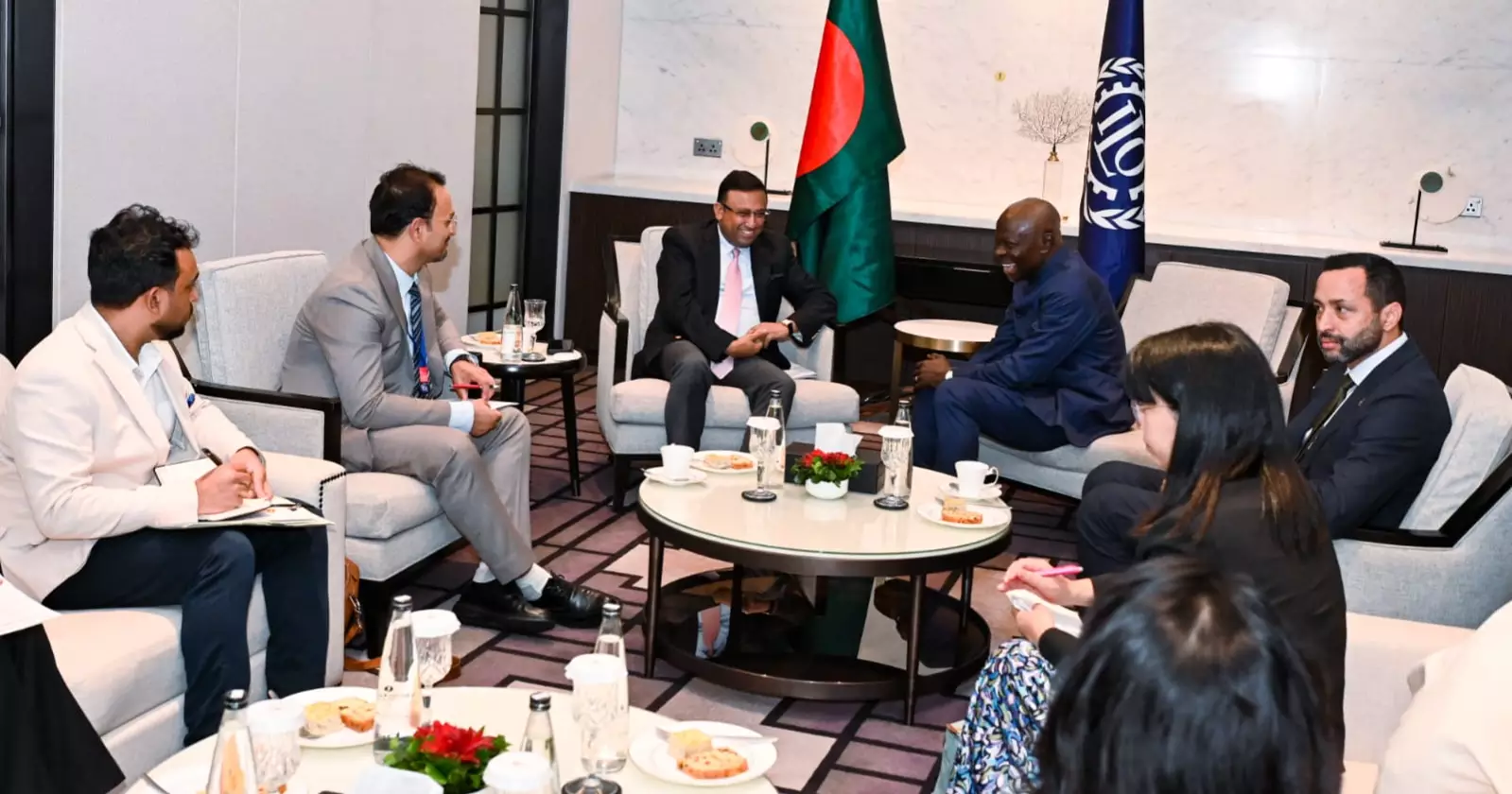 Visiting ILO chief calls on PM’s foreign affairs adviser