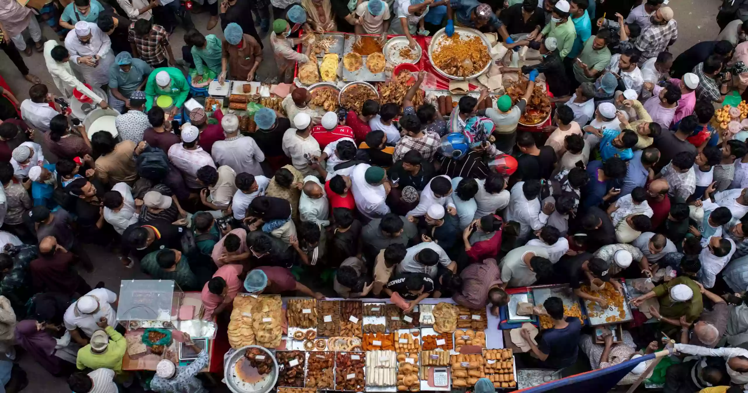 Historic Chawk Bazar comes alive with iftar items on first day of Ramadan