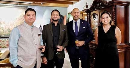 Honorary Consul of Ireland Masud Jamil Khan hosts reception for Irish Aid delegates