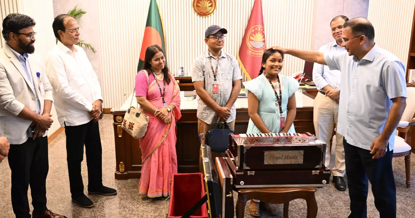 Young singer’s dream comes true as PM gifts her harmonium after reading letter