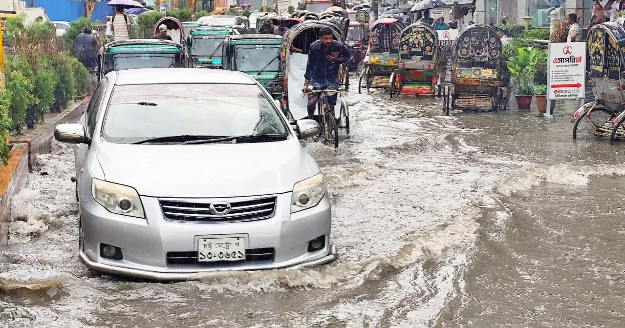 Chattogram’s low-lying areas submerged again after overnight rain