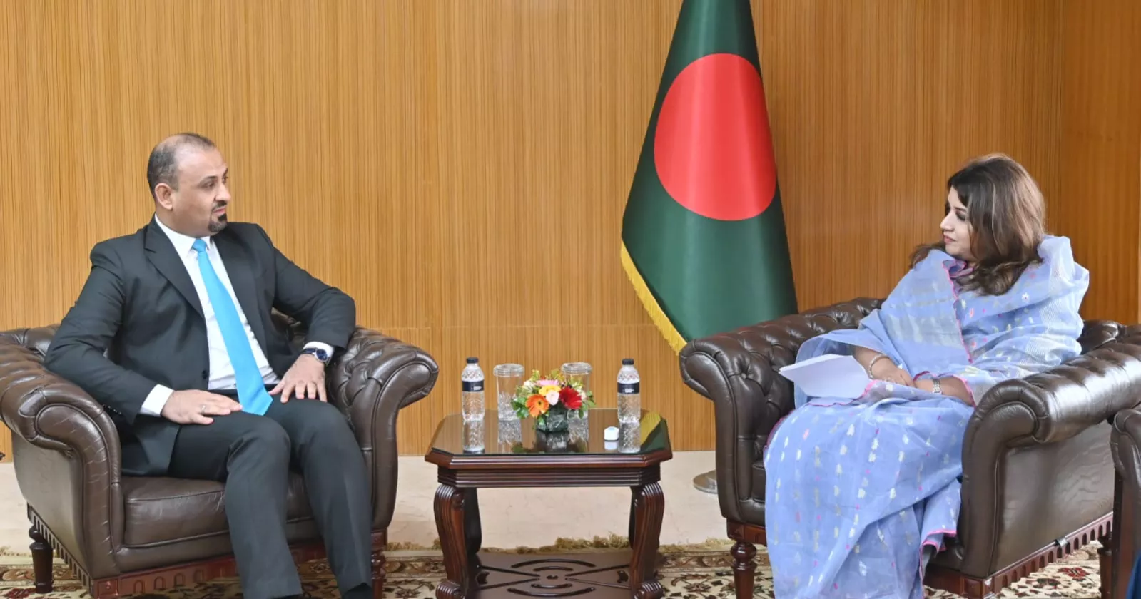 State Minister Shama Obaed voices concern, hopes for peace in West Asia