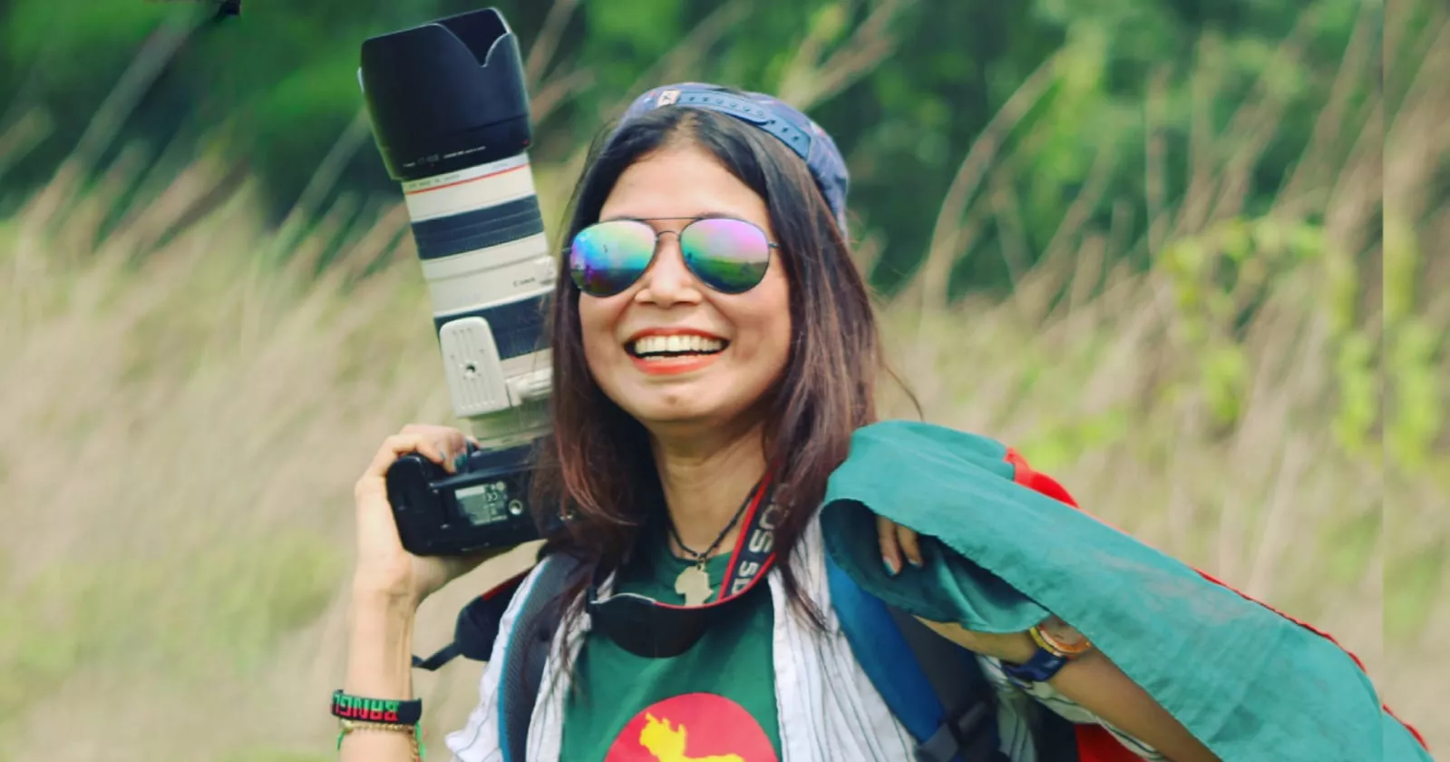 Bangladeshi globetrotter Najmun Nahar