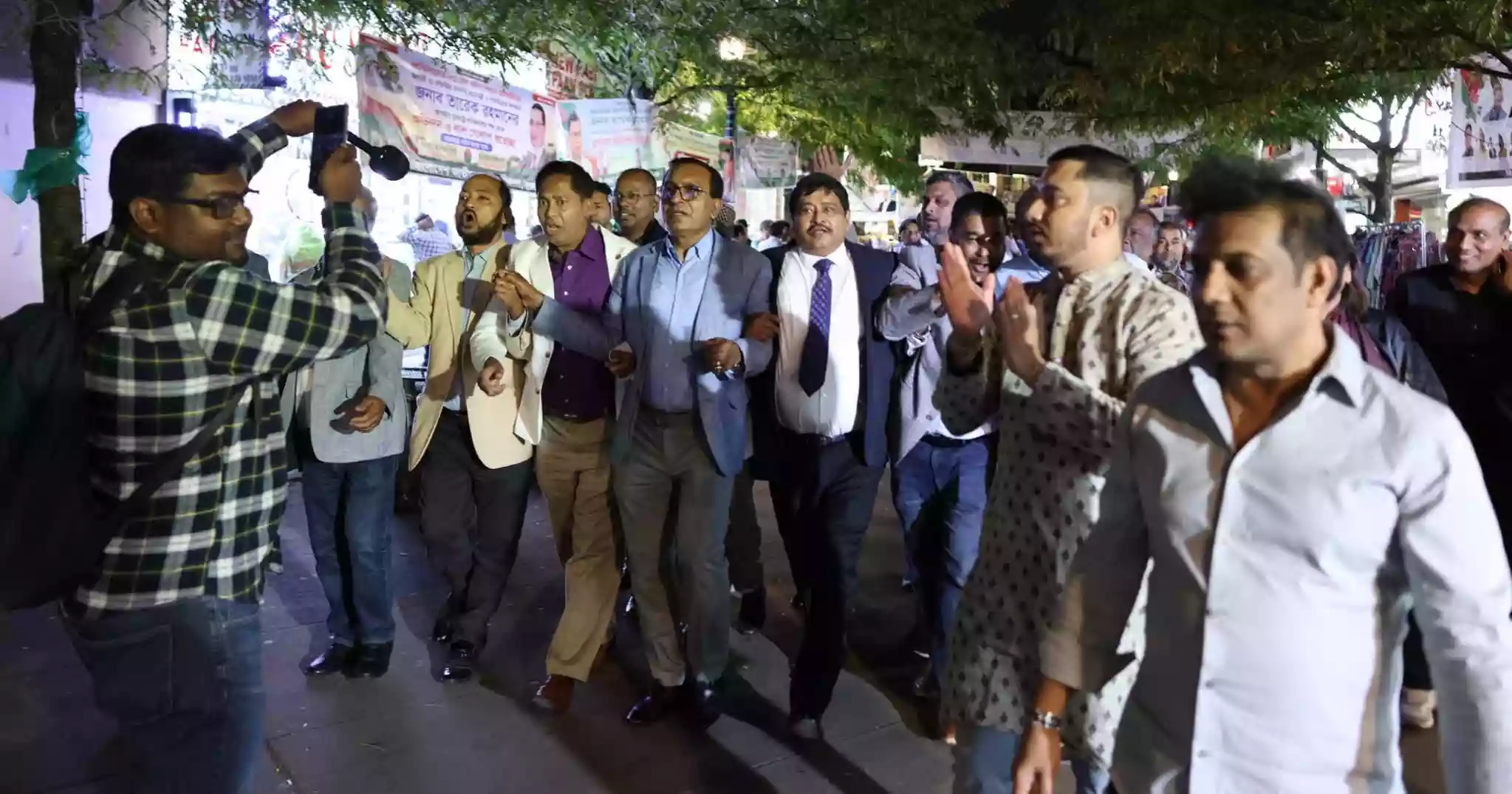 BNP activists rally in Jackson Heights ahead of PM’s arrival in New York