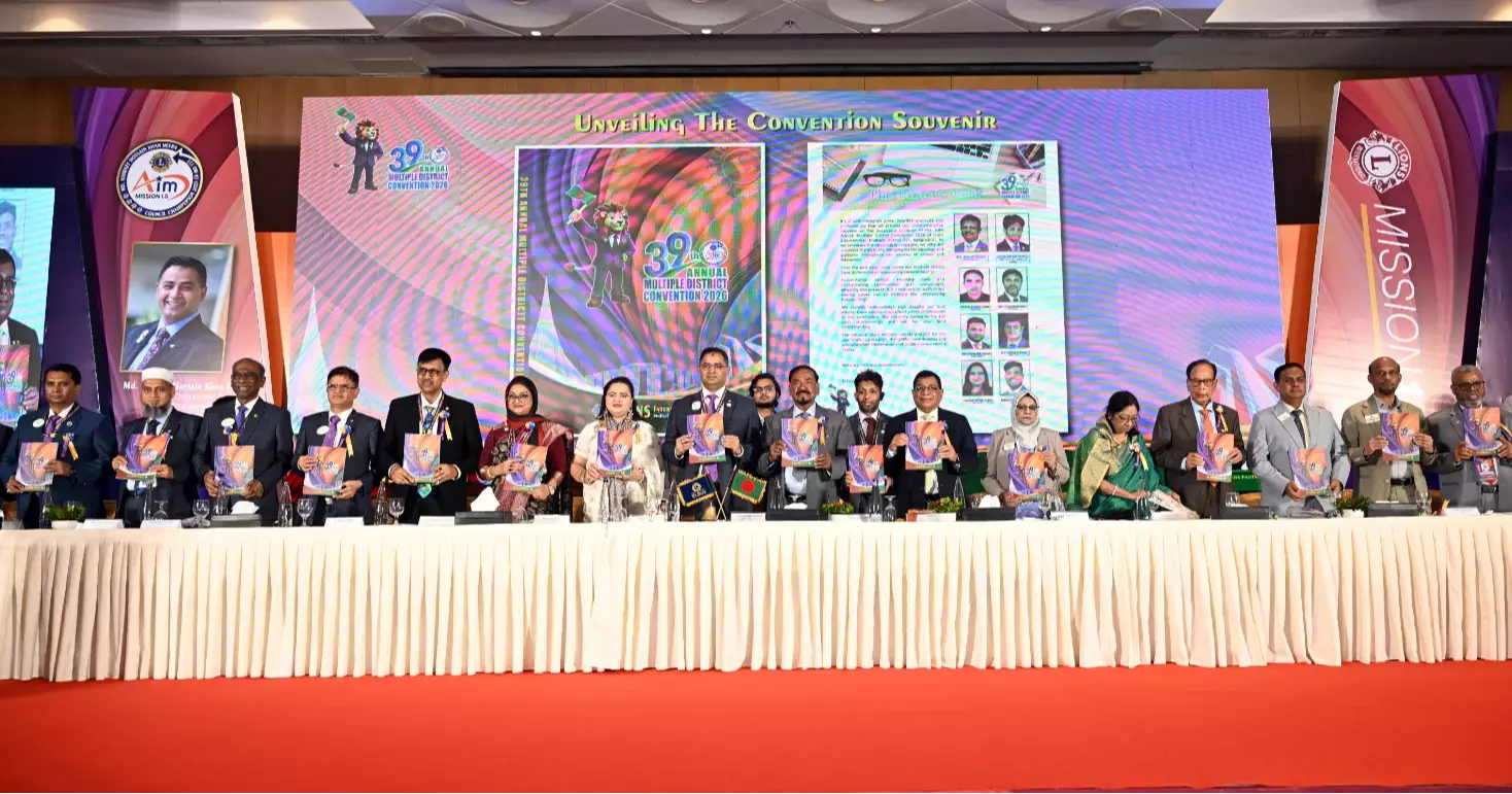 Speaker hails Lions International’s role in supporting underprivileged communities