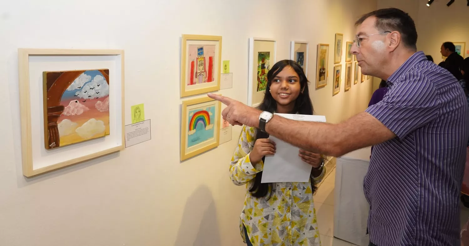 ‘Colour Rhymes’ at AFD brings children’s imaginations to life