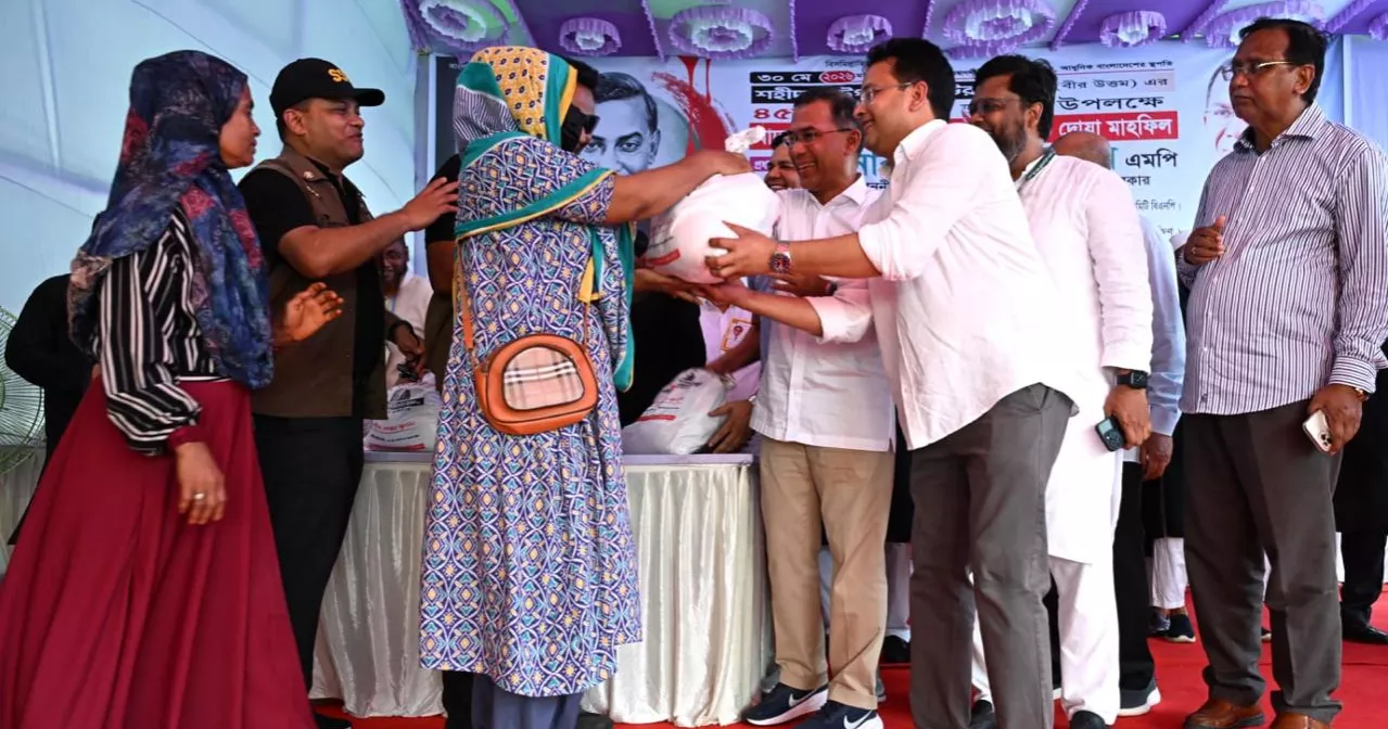 PM spends day with poor, distributes aid across Dhaka on Zia’s death anniversary