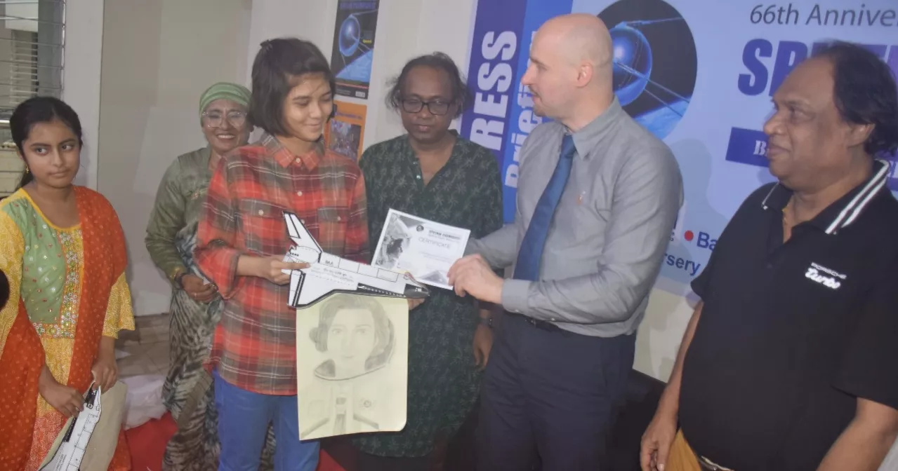 66th anniversary of Sputnik winning 'the space race' celebrated in Dhaka