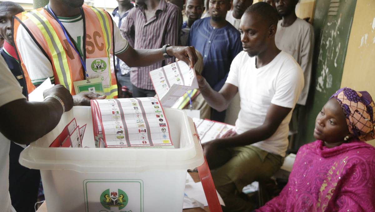 Counting starts in Nigeria's delayed poll marked by violence