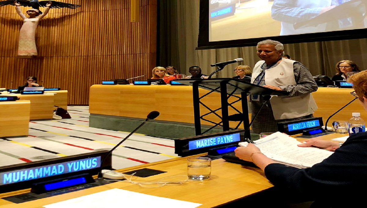 Yunus made co-convenor of UN financial commission on slavery 