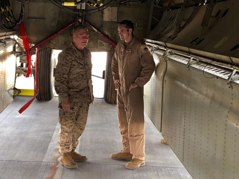 US carrier in Persian Gulf region sends clear signal to Iran