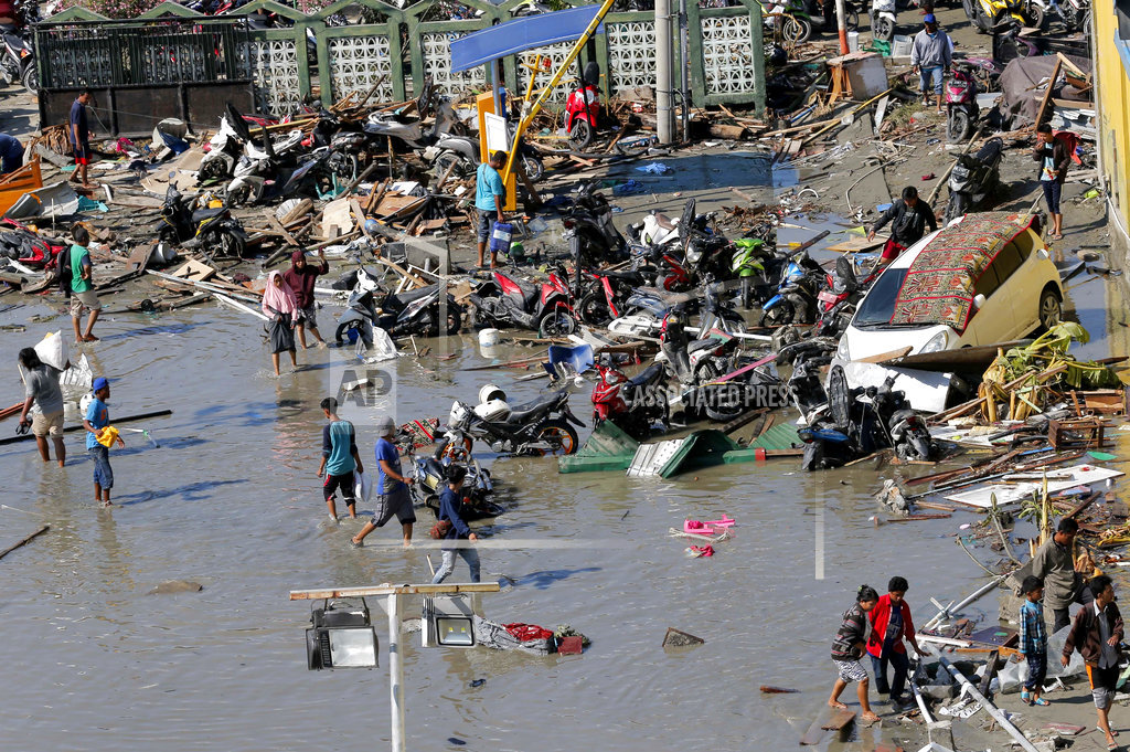 Over 800 dead in Indonesia quake and tsunami; toll may rise