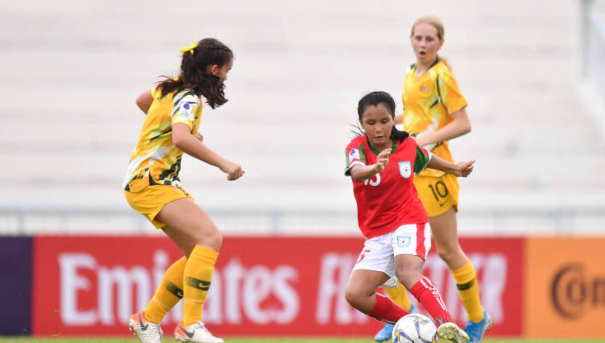 AFC U-16 Women’s: Bangladesh hold stronger Australia in 2-2 draw