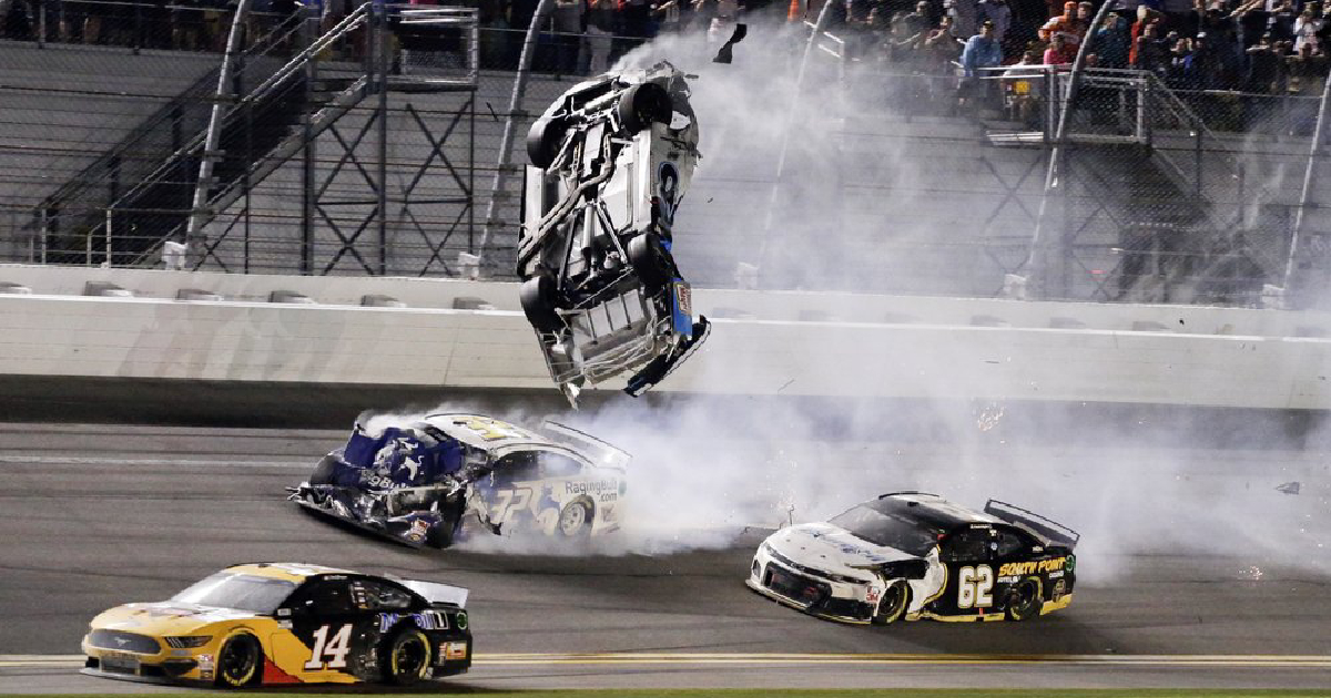 Denny Hamlin wins 3rd Daytona 500; Ryan Newman hospitalized