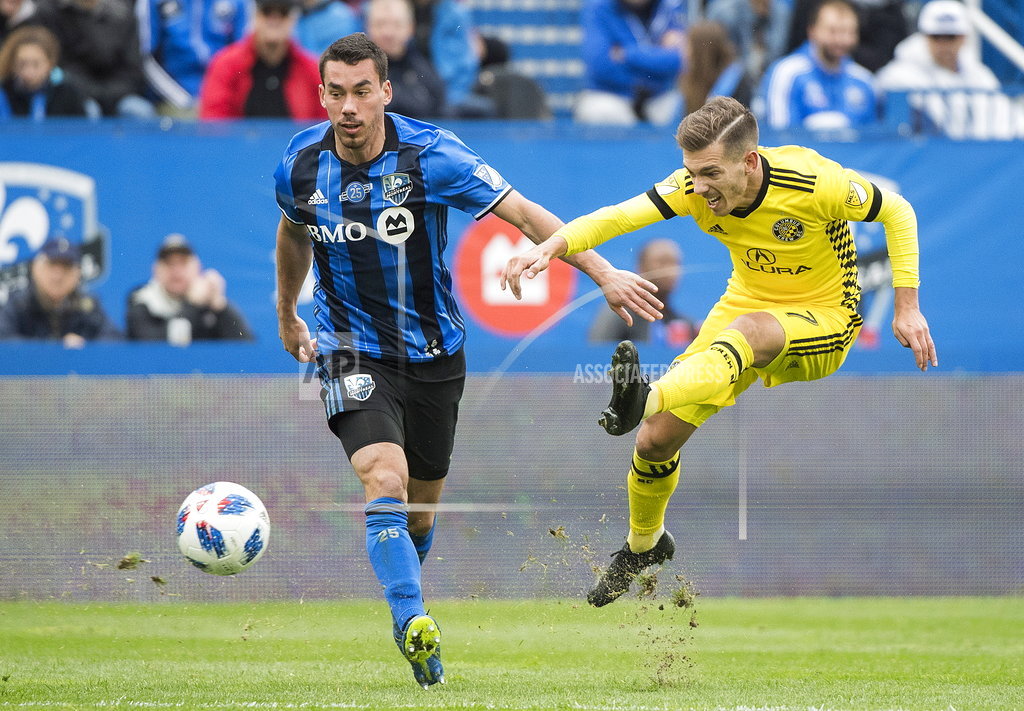 Taider has goal, 2 assists in Impact's 3-0 win over Crew