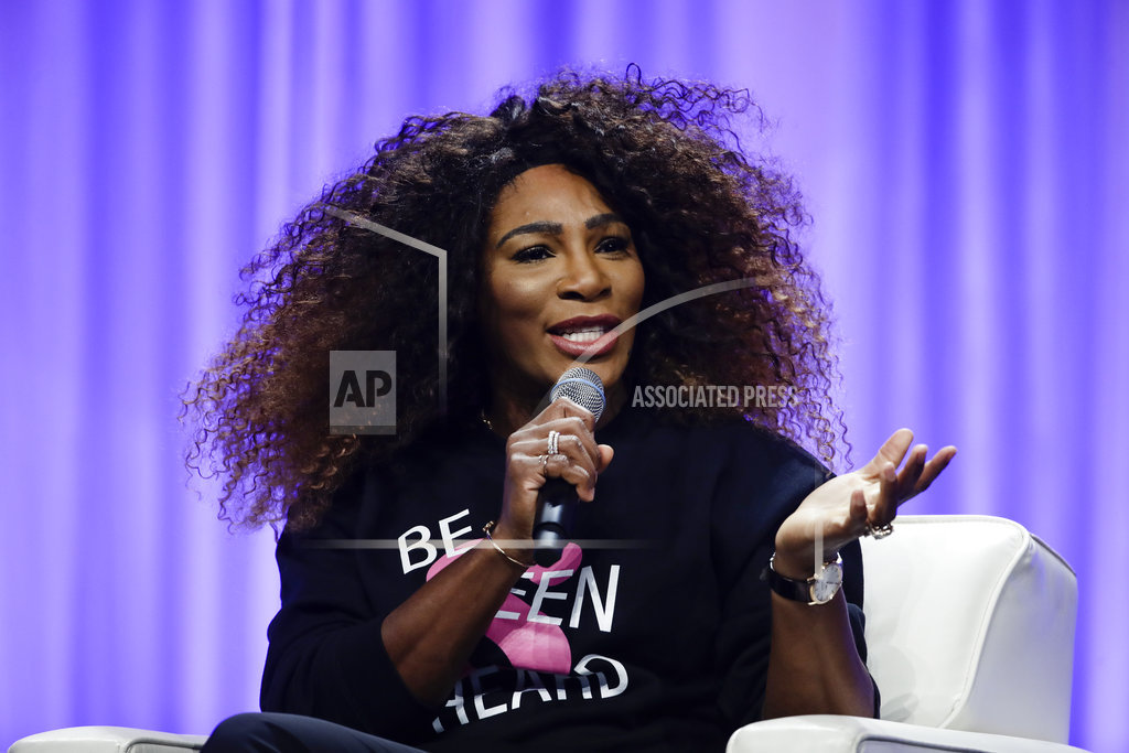 Serena Williams talks motherhood, insecurities at conference
